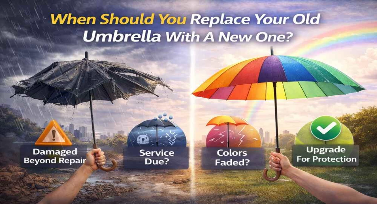 When Should You Replace Your Old Umbrella With A New One?